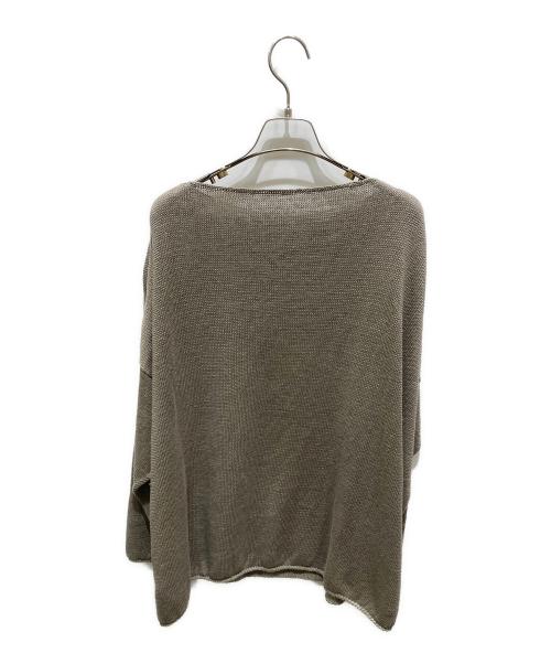 Curensology（カレンソロジー）Curensology (カレンソロジー) ボートネックニット グレー サイズ:Fの古着・服飾アイテム