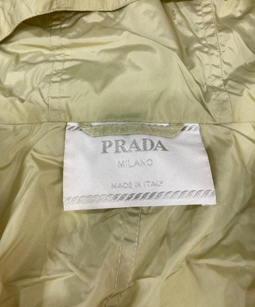 PRADA（プラダ）PRADA (プラダ) ナイロンジャケット イエロー サイズ:Ｍの古着・服飾アイテム