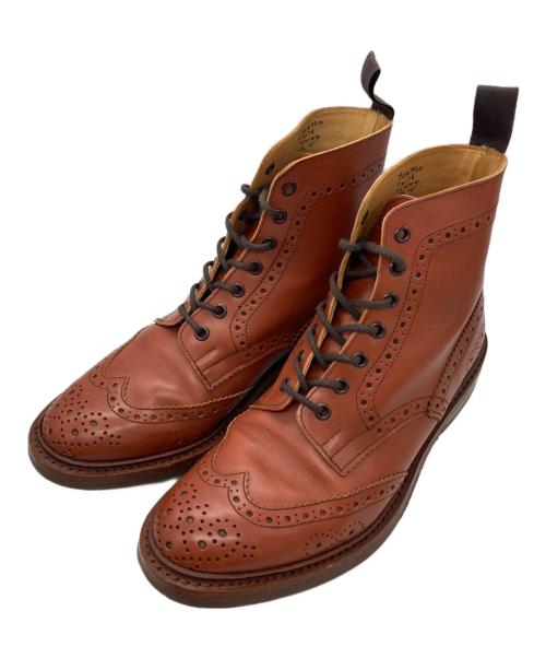 Tricker's（トリッカーズ）Tricker's (トリッカーズ) COUNTRY BOOT　76178 ブラウン サイズ:8の古着・服飾アイテム