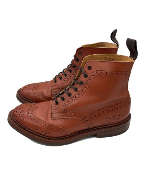 Tricker's（トリッカーズ）Tricker's (トリッカーズ) COUNTRY BOOT　76178 ブラウン サイズ:8の古着・服飾アイテム