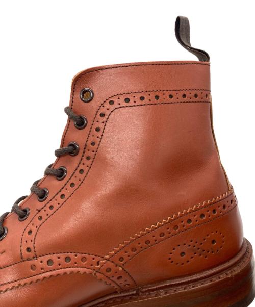 Tricker's（トリッカーズ）Tricker's (トリッカーズ) COUNTRY BOOT　76178 ブラウン サイズ:8の古着・服飾アイテム