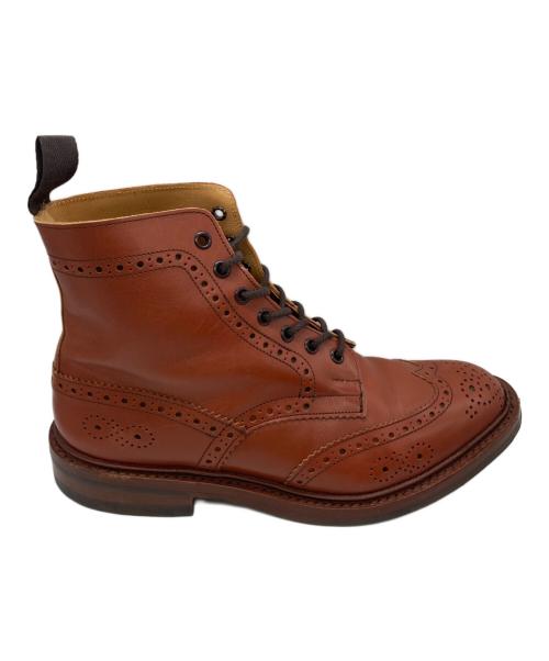 Tricker's（トリッカーズ）Tricker's (トリッカーズ) COUNTRY BOOT　76178 ブラウン サイズ:8の古着・服飾アイテム
