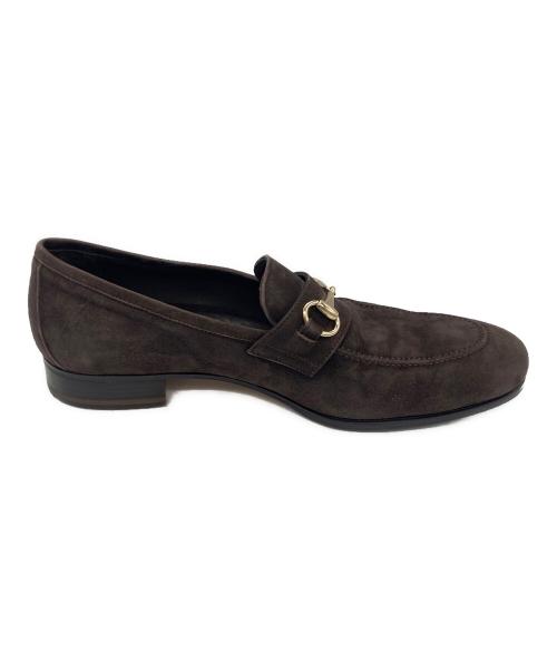 Ferrante（フェランテ）Ferrante (フェランテ) ビットローファー ブラウン サイズ:8の古着・服飾アイテム