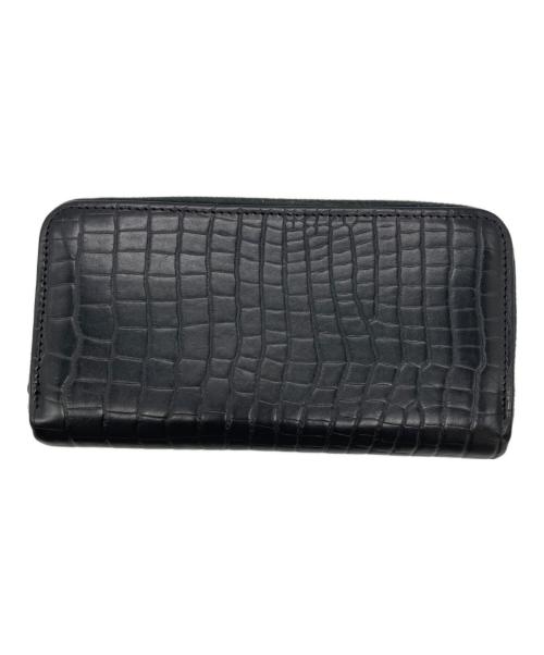 Whitehouse Cox（ホワイトハウスコックス）Whitehouse Cox (ホワイトハウスコックス) 長財布 ブラックの古着・服飾アイテム