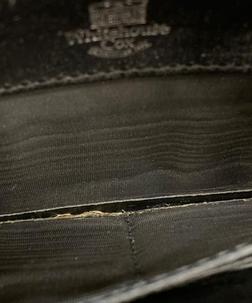 Whitehouse Cox（ホワイトハウスコックス）Whitehouse Cox (ホワイトハウスコックス) 長財布 ブラックの古着・服飾アイテム