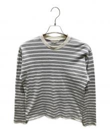 A BATHING APE（ア ベイシング エイプ）の古着「ロングスリーブカットソー」｜グレー