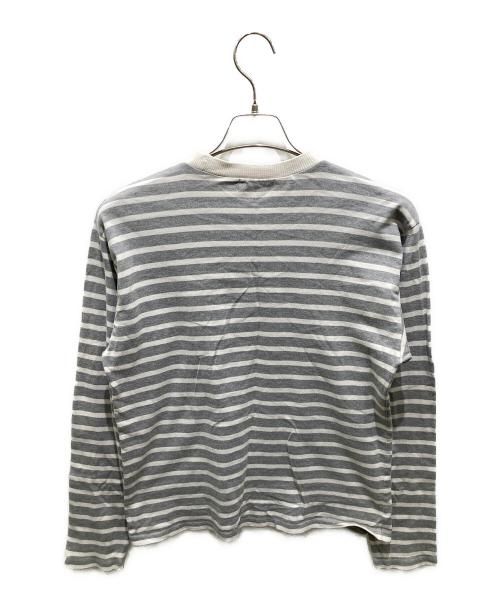 A BATHING APE（ア ベイシング エイプ）A BATHING APE (ア ベイシング エイプ) ロングスリーブカットソー グレー サイズ:Mの古着・服飾アイテム