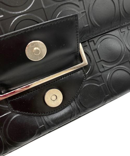 Salvatore Ferragamo（サルヴァトーレ フェラガモ）Salvatore Ferragamo (サルヴァトーレ フェラガモ) ハンドバッグ ブラックの古着・服飾アイテム