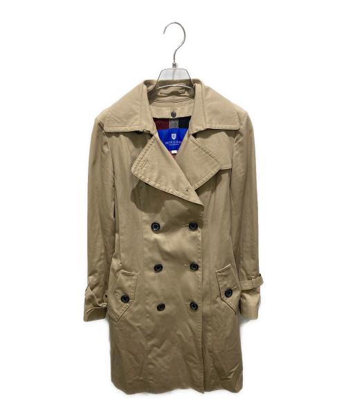 BLUE LABEL CRESTBRIDGE（ブルーレーベルクレストブリッジ）BLUE LABEL CRESTBRIDGE (ブルーレーベルクレストブリッジ) トレンチコート　55A10-400-42 ベージュ サイズ:38の古着・服飾アイテム