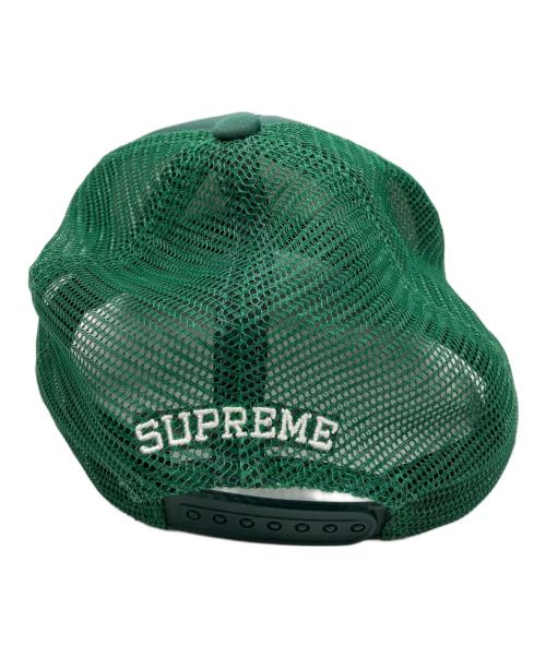 SUPREME（シュプリーム）SUPREME (シュプリーム) Pin Up Mesh Back 5-Panel cap グリーンの古着・服飾アイテム