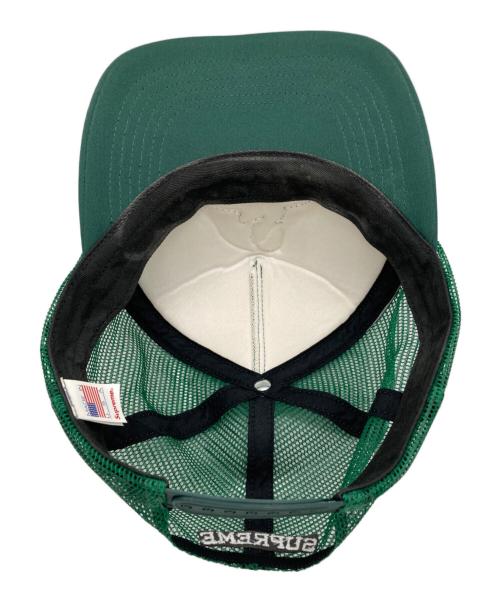 SUPREME（シュプリーム）SUPREME (シュプリーム) Pin Up Mesh Back 5-Panel cap グリーンの古着・服飾アイテム