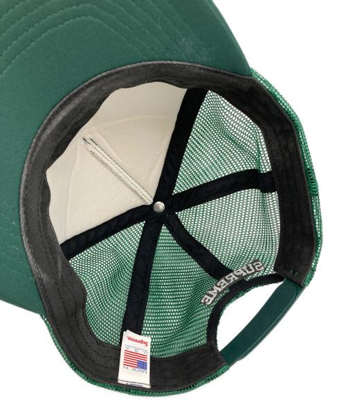 SUPREME（シュプリーム）SUPREME (シュプリーム) Pin Up Mesh Back 5-Panel cap グリーンの古着・服飾アイテム