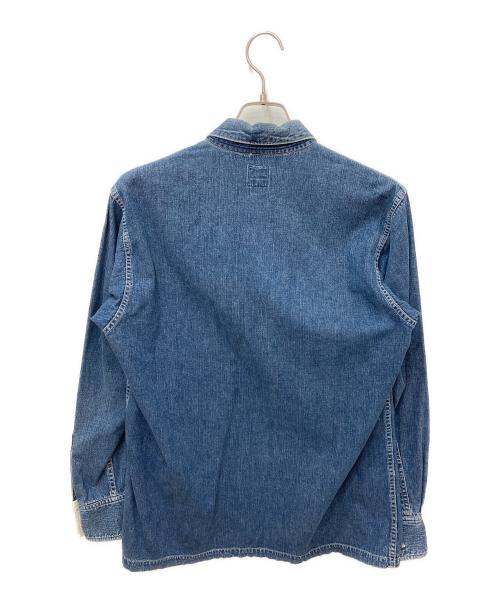 SUGAR CANE（シュガーケーン）SUGAR CANE (シュガーケーン) プルオーバーシャツ インディゴ サイズ:Mの古着・服飾アイテム