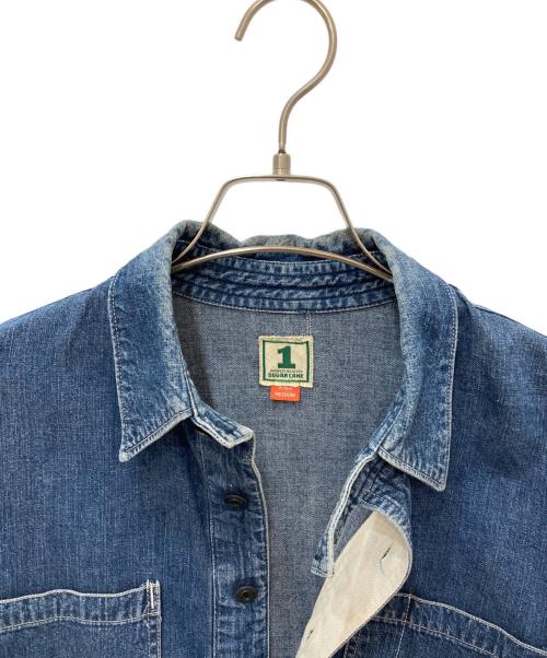 SUGAR CANE（シュガーケーン）SUGAR CANE (シュガーケーン) プルオーバーシャツ インディゴ サイズ:Mの古着・服飾アイテム