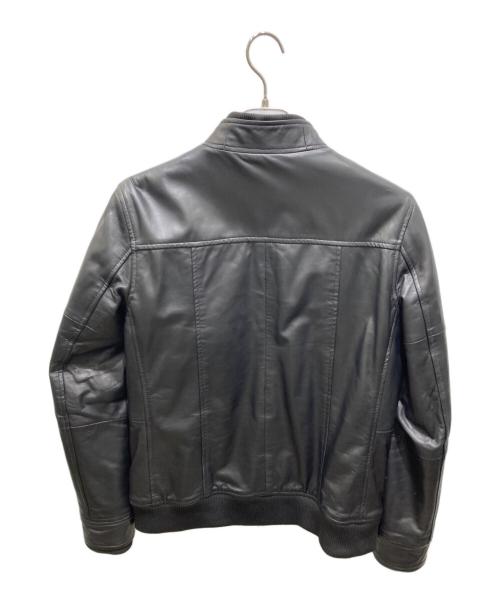 AKM（エーケーエム）AKM (エーケーエム) シープレザージャケット ブラック サイズ:Mの古着・服飾アイテム
