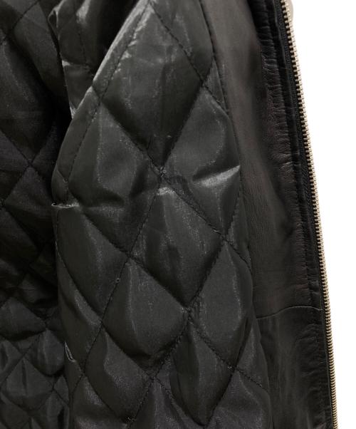 AKM（エーケーエム）AKM (エーケーエム) シープレザージャケット ブラック サイズ:Mの古着・服飾アイテム