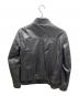 AKM (エーケーエム) シープレザージャケット ブラック サイズ:M：13000円