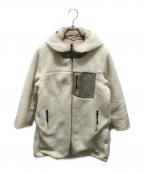 SHIPS×TAIONシップス×タイオン）の古着「リバーシブルボアロングコート」｜ベージュ