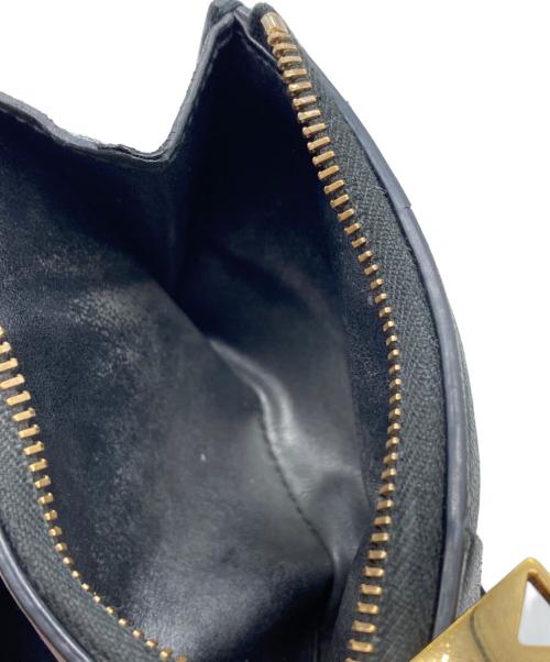 BOTTEGA VENETA（ボッテガベネタ）BOTTEGA VENETA (ボッテガベネタ) カセット  二つ折りウォレット ブラックの古着・服飾アイテム