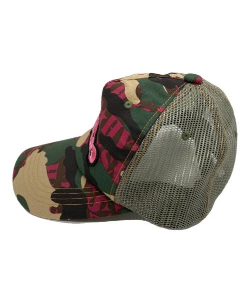 Hysteric Glamour（ヒステリックグラマー）Hysteric Glamour (ヒステリックグラマー) WOODLAND HYS メッシュキャップ グリーンの古着・服飾アイテム