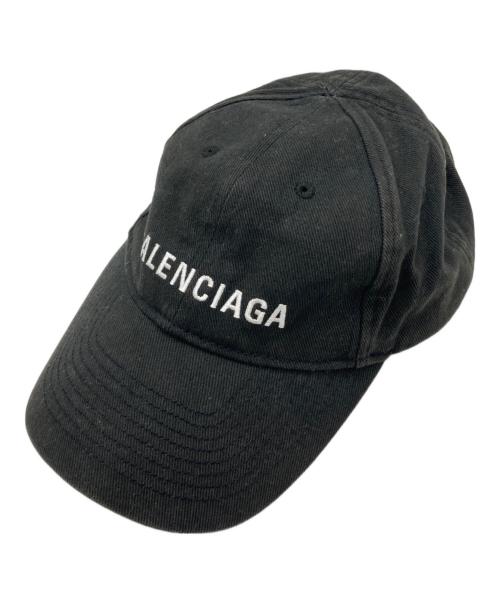 BALENCIAGA（バレンシアガ）BALENCIAGA (バレンシアガ) ARCHETYPE キャップ ブラックの古着・服飾アイテム