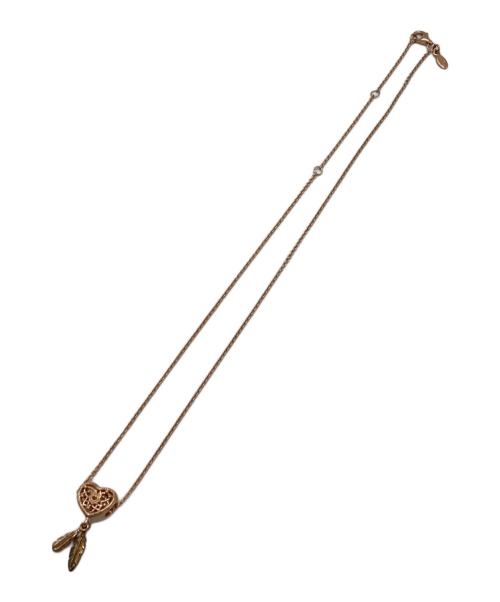 PANDORA（パンドラ）PANDORA (パンドラ) ドリームキャッチャーネックレス ピンクの古着・服飾アイテム