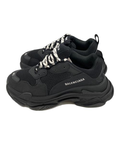 BALENCIAGA（バレンシアガ）BALENCIAGA (バレンシアガ) Triple S　トリプルS ブラック サイズ:27の古着・服飾アイテム