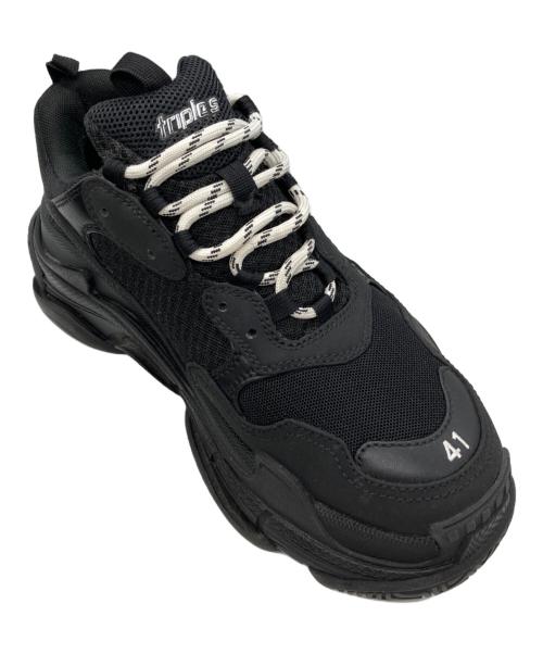 BALENCIAGA（バレンシアガ）BALENCIAGA (バレンシアガ) Triple S　トリプルS ブラック サイズ:27の古着・服飾アイテム