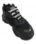中古・古着 BALENCIAGA (バレンシアガ) Triple S　トリプルS ブラック サイズ:27：35000円