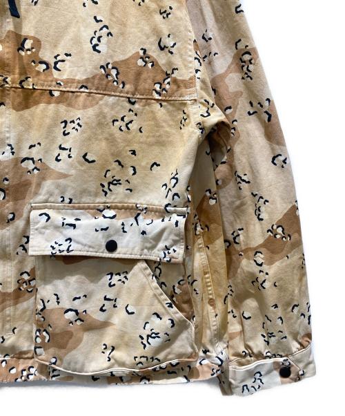 ANCELLM（アンセルム）ANCELLM (アンセルム) CAMO ZIPUP HOODIE　カモジップアップフーディ ベージュ サイズ:2の古着・服飾アイテム