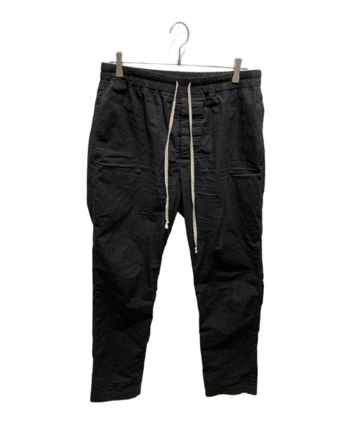 RICK OWENS（リックオウエンス）RICK OWENS (リックオウエンス) Forever Drawstringフォーエバー ドローストリング ブラック サイズ:50の古着・服飾アイテム