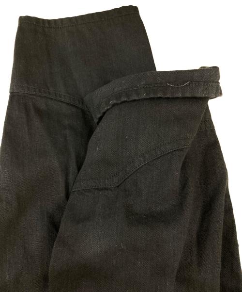 the letters（レターズ）the letters (レターズ) LASTMAN (ラストマン) WESTERN SHIRTS JACKET　ウエスタンシャツジャケット ブラック サイズ:Lの古着・服飾アイテム