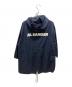 JIL SANDER (ジルサンダー) バックロゴフーデットミリタリーライクコート ネイビー サイズ:34：24000円