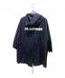JIL SANDER (ジルサンダー) バックロゴフーデットミリタリーライクコート ネイビー サイズ:36：28000円