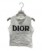 Diorディオール）の古着「ノースリーブカットソー」｜ホワイト