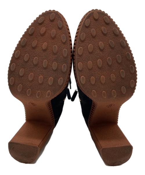 TOD'S（トッズ）TOD'S (トッズ) レースアップブーツ ブラック サイズ:37.5の古着・服飾アイテム
