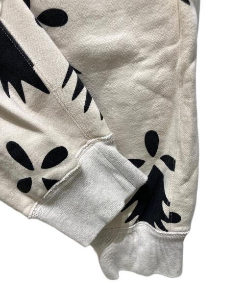 Vivienne Westwood man（ヴィヴィアン ウェストウッド マン）Vivienne Westwood man (ヴィヴィアン ウェストウッド マン) バックポケットオーブ付きプリントスウェットパンツ ベージュ サイズ:46の古着・服飾アイテム