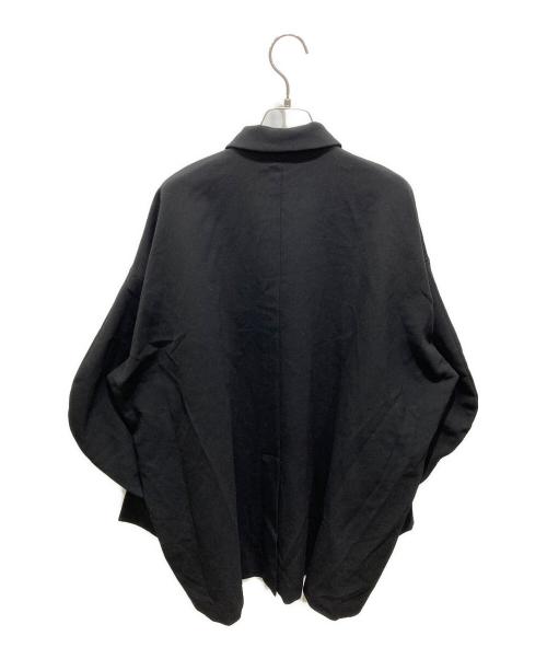 ENFOLD（エンフォルド）ENFOLD (エンフォルド) ダブルクロス1 カーブアームポロ シャツ ブラック サイズ:38の古着・服飾アイテム