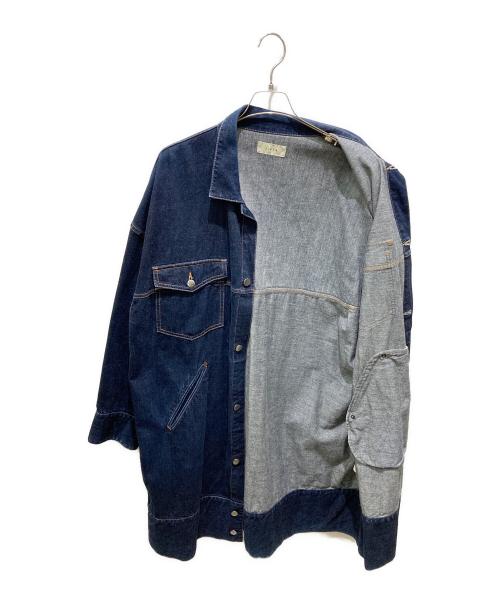 jieda（ジエダ）jieda (ジエダ) JEAN OVER COAT インディゴ サイズ:2の古着・服飾アイテム