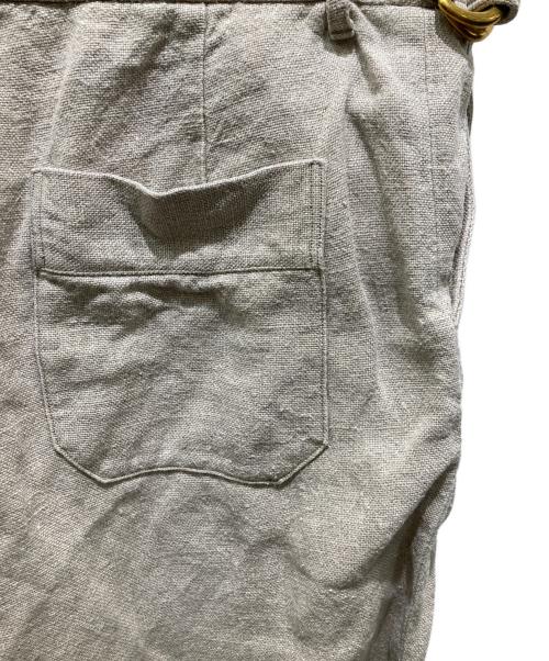 CAPERTICA（カペルチカ）capertica (カペルチカ) リネンベルテッドスラックス ベージュ サイズ:3の古着・服飾アイテム