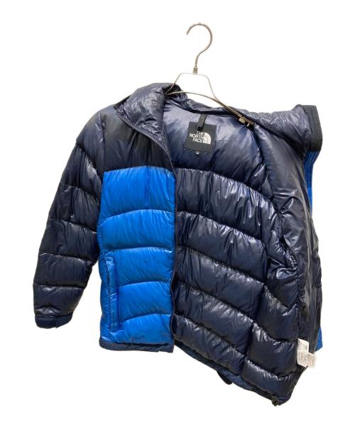 THE NORTH FACE（ザ ノース フェイス）THE NORTH FACE (ザ ノース フェイス) ACONCAGUA HOODIE　アコンカグアフーディー ネイビー×ブルー サイズ:Mの古着・服飾アイテム