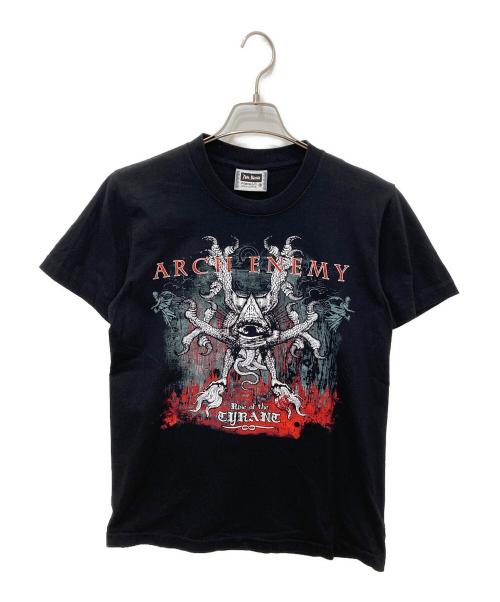 THE ROXX（THE ROXX）THE ROXX (THE ROXX) プリントTシャツ ブラック サイズ:Ｍの古着・服飾アイテム