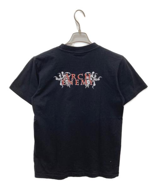 THE ROXX（THE ROXX）THE ROXX (THE ROXX) プリントTシャツ ブラック サイズ:Ｍの古着・服飾アイテム