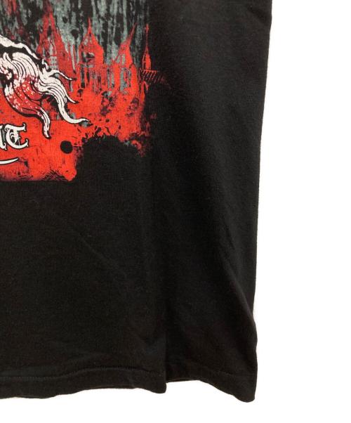 THE ROXX（THE ROXX）THE ROXX (THE ROXX) プリントTシャツ ブラック サイズ:Ｍの古着・服飾アイテム
