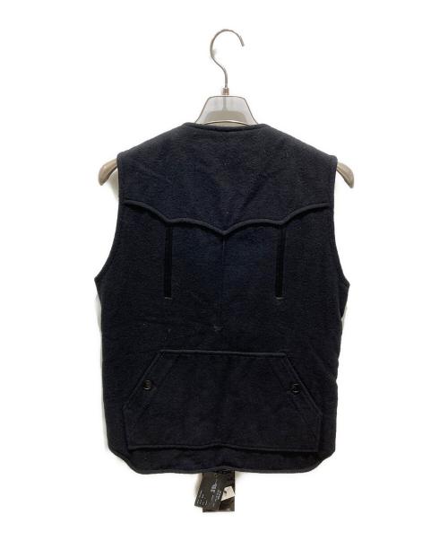 NUMBER (N)INE（ナンバーナイン）NUMBER (N)INE (ナンバーナイン) マルチポケットウールベスト ブラック サイズ:2の古着・服飾アイテム