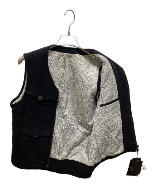 NUMBER (N)INE（ナンバーナイン）NUMBER (N)INE (ナンバーナイン) マルチポケットウールベスト ブラック サイズ:2の古着・服飾アイテム