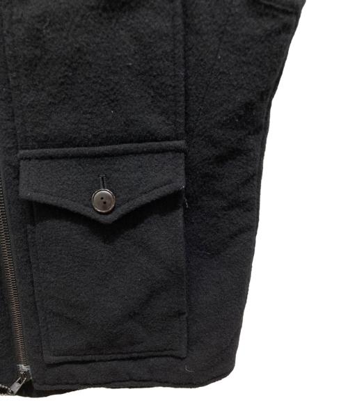 NUMBER (N)INE（ナンバーナイン）NUMBER (N)INE (ナンバーナイン) マルチポケットウールベスト ブラック サイズ:2の古着・服飾アイテム