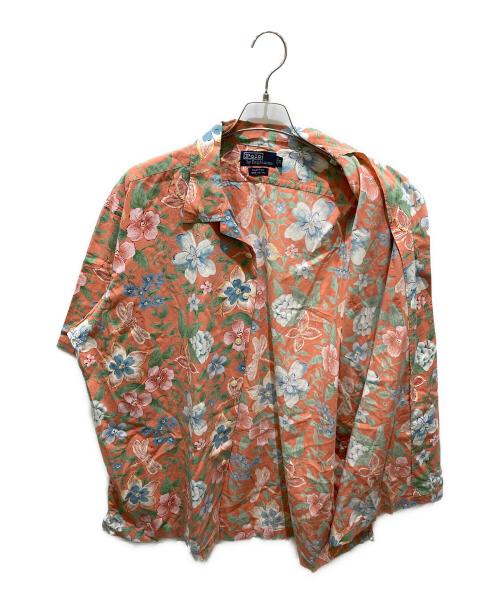 POLO RALPH LAUREN（ポロ・ラルフローレン）POLO RALPH LAUREN (ポロ・ラルフローレン) アロハシャツ ピンク サイズ:XLの古着・服飾アイテム