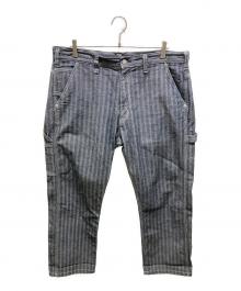 児島ジーンズ（コジマジーンズ）の古着「ヘリンボーンペインターパンツ」｜ブルー