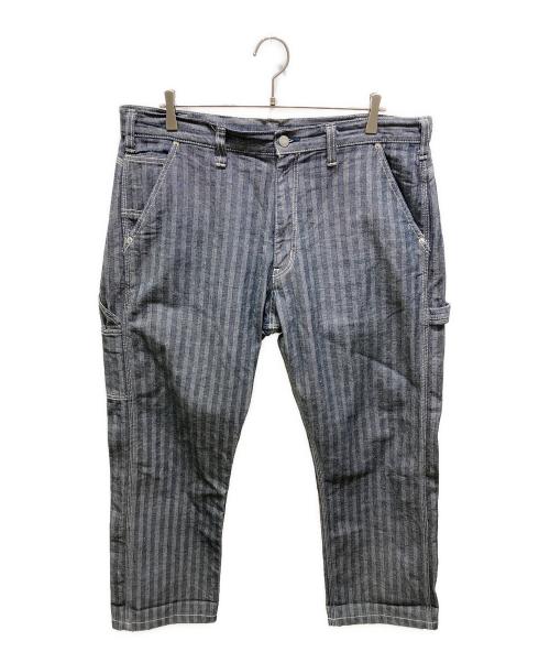 児島ジーンズ（コジマジーンズ）児島ジーンズ (コジマジーンズ) ヘリンボーンペインターパンツ ブルー サイズ:38の古着・服飾アイテム
